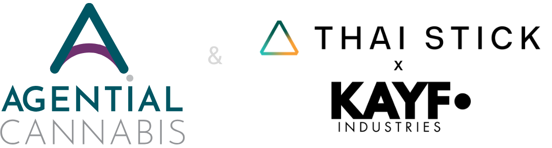 Agential Cannabis & Thai Stick x KAYF logo